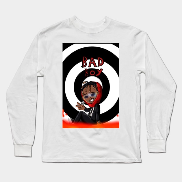 bad boy Long Sleeve T-Shirt by joeysartworld